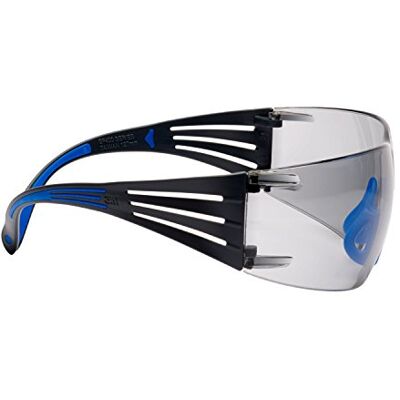 3M SecureFit 400 Gafas de seguridad, marco Azul/Gris, anti-empañamiento Scotchgard, ocular transparente, SF407SGAF-BLU EU 3M SecureFit 400 Gafas de seguridad, marco Azul/Gris, anti-empañamiento Scotchgard, ocular transparente, SF407SGAF-BLU EU