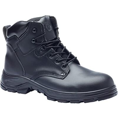 Blackrock Bota de Trekking S3 Botas de Seguridad Resistentes al Agua con Protección Antiestática Piel Negra Puntera de Acero y Suela Intermedia de Acero Protectora, Bota de Trabajo de Seguridad Ligera Blackrock Bota de Trekking S3 Botas de Seguridad Resistentes al Agua con Protección Antiestática Piel Negra Puntera de Acero y Suela Intermedia de Acero Protectora, Bota de Trabajo de Seguridad Ligera