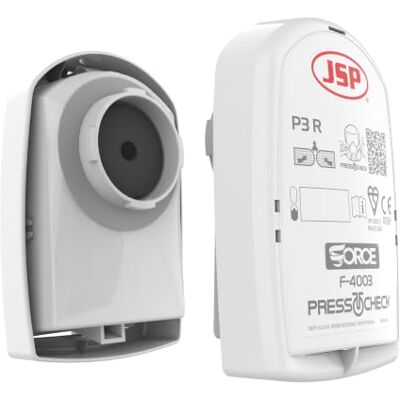 JSP Filtros P3 PressToCheck (1 Par) para Force 8 y Force 10, Recambio Protección sílice, madera, lijado y moho. Compatible con semimáscara y máscara completa . EN 143. JSP Filtros P3 PressToCheck (1 Par) para Force 8 y Force 10, Recambio Protección sílice, madera, lijado y moho. Compatible con semimáscara y máscara completa . EN 143.