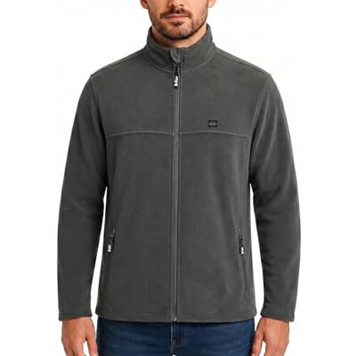 Lee Cooper Chaqueta Forro Polar Hombre Cremallera Completa – Fleece Trabajo Térmico Cortaviento Anti Bolas con Bolsillos Workwear Invierno (carbón, 4XL) Lee Cooper Chaqueta Forro Polar Hombre Cremallera Completa – Fleece Trabajo Térmico Cortaviento Anti Bolas con Bolsillos Workwear Invierno (carbón, 4XL)