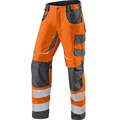 KÜBLER Workwear Kübler 24078343 – 3797 – 90 Verano Pantalones reflectiq PSA 2, reflectante, color naranja/antracita, tamaño 90 KÜBLER Workwear Kübler 24078343 – 3797 – 90 Verano Pantalones reflectiq PSA 2, reflectante, color naranja/antracita, tamaño 90