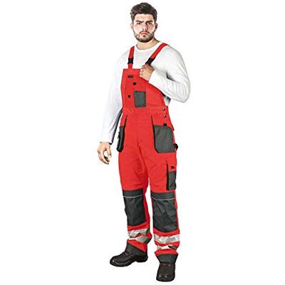 LEBER & HOLLMAN Leber&Hollman _CSB62 Peto protector (talla 62), color rojo, gris y negro LEBER & HOLLMAN Leber&Hollman _CSB62 Peto protector (talla 62), color rojo, gris y negro