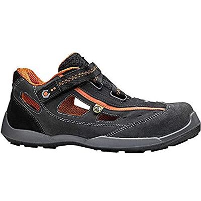 BASE Protection Aerobic S1P ESD SRC Zapato de Seguridad, Talla: 44, Color: Gris/Naranja, B0617GOR44 BASE Protection Aerobic S1P ESD SRC Zapato de Seguridad, Talla: 44, Color: Gris/Naranja, B0617GOR44