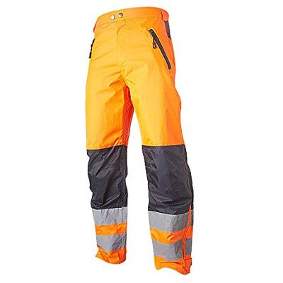 Top Swede -22-03 Modelo Pantalones de protección contra el viento e impermeable, color naranja, talla XS Top Swede -22-03 Modelo Pantalones de protección contra el viento e impermeable, color naranja, talla XS