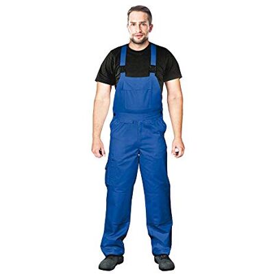 LEBER & HOLLMAN Leber&Hollman LH-Bister_N48 Bivico Pantalones protectores con peto, color azul, talla 48 LEBER & HOLLMAN Leber&Hollman LH-Bister_N48 Bivico Pantalones protectores con peto, color azul, talla 48