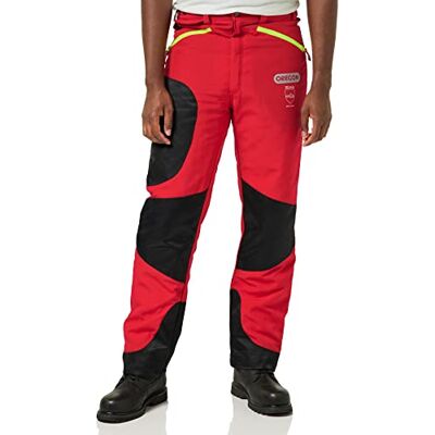 Oregon Waipoua Pantalones de Protección para Motosierra, Clase 1, Tipo A, Ropa Ajustable, Ligera, Transpirable y Resistente, Talla L /EU 50-52 – Rojo/Amarillo/Negro Alta Visibilidad () Oregon Waipoua Pantalones de Protección para Motosierra, Clase 1, Tipo A, Ropa Ajustable, Ligera, Transpirable y Resistente, Talla L /EU 50-52 – Rojo/Amarillo/Negro Alta Visibilidad ()