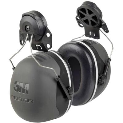 3M PELTOR X5P3 Orejeras Para Casco Con Anclaje P3E, Alta Visibilidad (1 Orejera/Caja), Color Negro, 35db 3M PELTOR X5P3 Orejeras Para Casco Con Anclaje P3E, Alta Visibilidad (1 Orejera/Caja), Color Negro, 35db