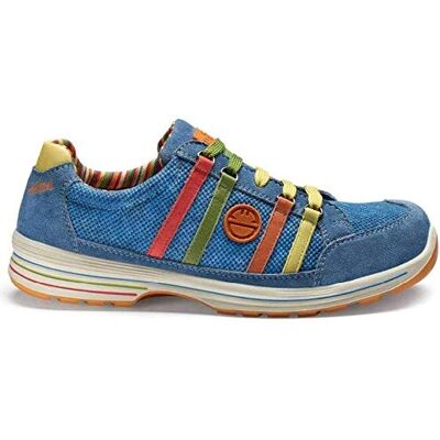 DIKE Meteor Meet S1P Esd Src Zapato de Seguridad, Zapatilla de Color Azul de Polvo, Azul DIKE Meteor Meet S1P Esd Src Zapato de Seguridad, Zapatilla de Color Azul de Polvo, Azul
