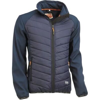 Juba Chaqueta cortavientos 100% poliéster, con acolchado de Nylon/PU, Marino SIZE: 3XL Juba Chaqueta cortavientos 100% poliéster, con acolchado de Nylon/PU, Marino SIZE: 3XL
