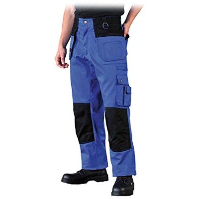 LEBER & HOLLMAN Leber&Hollman LH-Bunler_48 Pantalones de protección para hombre, color azul y negro, talla 48 LEBER & HOLLMAN Leber&Hollman LH-Bunler_48 Pantalones de protección para hombre, color azul y negro, talla 48