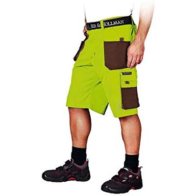 LEBER & HOLLMAN Leber&Hollman Pantalones protectores cortos (talla L), color marrón LEBER & HOLLMAN Leber&Hollman Pantalones protectores cortos (talla L), color marrón
