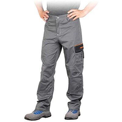 REIS PRO-STRECH-T_56 Pro Master Pantalones de protección (talla 56), color azul, negro y naranja REIS PRO-STRECH-T_56 Pro Master Pantalones de protección (talla 56), color azul, negro y naranja