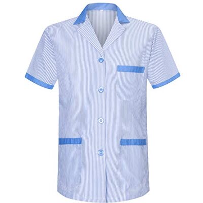 MISEMIYA Camisa MÉDICO Unisex Enfermera Uniforme Limpieza Laboral ESTÉTICA Dentista Veterinaria Sanitario HOSTELERÍA W820 XXL, Celeste MISEMIYA Camisa MÉDICO Unisex Enfermera Uniforme Limpieza Laboral ESTÉTICA Dentista Veterinaria Sanitario HOSTELERÍA W820 XXL, Celeste