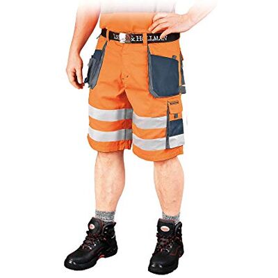 REIS Pantalones de protección para el hígado & Hollman Formas: Cortos, Naranja-Azul Oscuro, Talla M REIS Pantalones de protección para el hígado & Hollman Formas: Cortos, Naranja-Azul Oscuro, Talla M