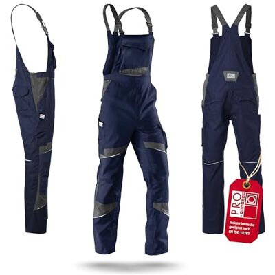 KÜBLER Workwear kubler 32505365 – 4897 – 60 tamaño 60 "activiq" Peto – Azul Oscuro/Antracita KÜBLER Workwear kubler 32505365 – 4897 – 60 tamaño 60 "activiq" Peto – Azul Oscuro/Antracita