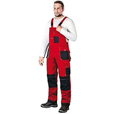 LEBER & HOLLMAN Leber&Hollman Peto protector (talla 46), color rojo, negro y gris LEBER & HOLLMAN Leber&Hollman Peto protector (talla 46), color rojo, negro y gris