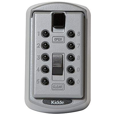 Kidde AccessPoint 001170 Caja de Seguridad - Combinación de Botón Pulsador Delgado - Caja de Claves Kidde AccessPoint 001170 Caja de Seguridad - Combinación de Botón Pulsador Delgado - Caja de Claves