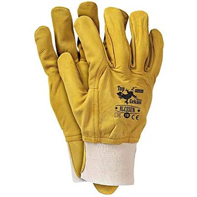 REIS Rlcs Sun Topgekon Guantes de protección (talla 10, 12 unidades), color amarillo REIS Rlcs Sun Topgekon Guantes de protección (talla 10, 12 unidades), color amarillo