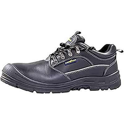Goodyear Botas de Seguridad Unisex Piel Flor Negra S3 SRC Protección Composite Suela Antideslizante Talla 45 Goodyear Botas de Seguridad Unisex Piel Flor Negra S3 SRC Protección Composite Suela Antideslizante Talla 45