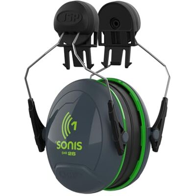 JSP Sonis 1 Orejeras Auditivas Montaje Casco, Compatible EVO, 26 dB SNR JSP Sonis 1 Orejeras Auditivas Montaje Casco, Compatible EVO, 26 dB SNR