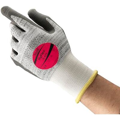 Ansell Hyflex 11-425VP Guantes de Trabajo de Seguridad, Protección Mecánica, Talla 11 (2XL), Gris (1 Par) Ansell Hyflex 11-425VP Guantes de Trabajo de Seguridad, Protección Mecánica, Talla 11 (2XL), Gris (1 Par)