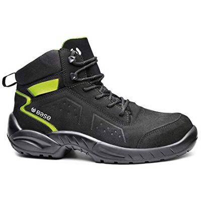 BASE Protection Chester Top S3 SRC Zapato de Seguridad, Talla: 38, Color: Negro/Verde, BASE Protection Chester Top S3 SRC Zapato de Seguridad, Talla: 38, Color: Negro/Verde,