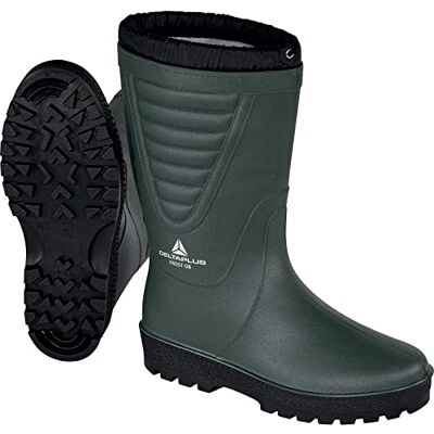 Deltaplus Frost OB SRA Botas de trabajo Antideslizante Color: Verde-Negro Talla: 44 Deltaplus Frost OB SRA Botas de trabajo Antideslizante Color: Verde-Negro Talla: 44