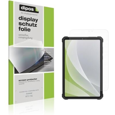 dipos 2x Protector de Pantalla mate para Oukitel RT11 5G Antirreflejos, anti-reflectante, ajuste perfecto, antiarañazos, sin burbujas, compatible con huellas dactilares, autoadhesivo dipos 2x Protector de Pantalla mate para Oukitel RT11 5G Antirreflejos, anti-reflectante, ajuste perfecto, antiarañazos, sin burbujas, compatible con huellas dactilares, autoadhesivo