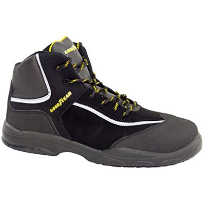 Goodyear Botas de Seguridad Unisex Nobuk Negro S3 SRC Protección Superior para Diversas Actividades Laborales Talla 38 Goodyear Botas de Seguridad Unisex Nobuk Negro S3 SRC Protección Superior para Diversas Actividades Laborales Talla 38