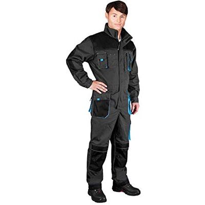 LEBER & HOLLMAN Leber&Hollman Mono protector (acero, color negro y azul, talla 58) LEBER & HOLLMAN Leber&Hollman Mono protector (acero, color negro y azul, talla 58)
