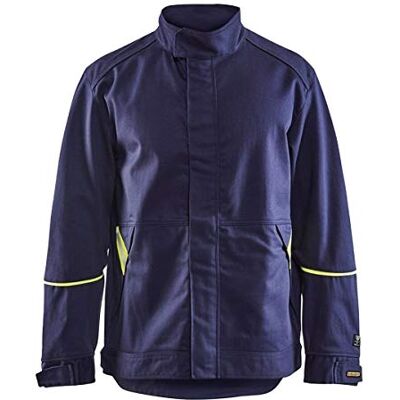 BLÅKLÄDER Blakläder 480115018933 X L soldadura chaqueta tamaño, azul marino/amarillo, XL BLÅKLÄDER Blakläder 480115018933 X L soldadura chaqueta tamaño, azul marino/amarillo, XL