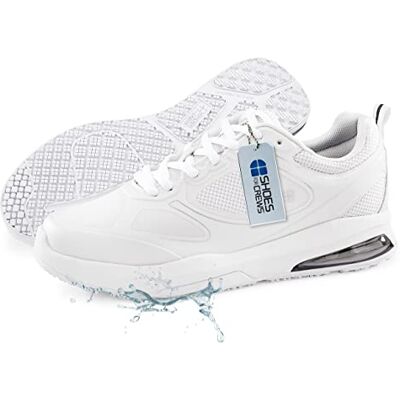 Shoes for Crews Zapatos Revolution II – Zapatos Cómodos de Trabajo con Suela Antideslizante, Tripguard, Resistentes al Agua, Ultraligeros, Veganos – para Mujeres Shoes for Crews Zapatos Revolution II – Zapatos Cómodos de Trabajo con Suela Antideslizante, Tripguard, Resistentes al Agua, Ultraligeros, Veganos – para Mujeres