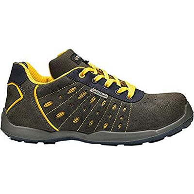 BASE Protection Smash S1P SRC Zapato de Seguridad, Talla: 39, Color: Gris/Amarillo, B0672GYR39 BASE Protection Smash S1P SRC Zapato de Seguridad, Talla: 39, Color: Gris/Amarillo, B0672GYR39