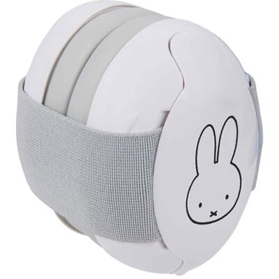 Dooky Protectores auditivos Miffy Baby para bebés de 0 a 3 años (ajustables y antideslizantes con aislamiento acústico de 25 dB y diadema suave antideslizante para una protección) Dooky Protectores auditivos Miffy Baby para bebés de 0 a 3 años (ajustables y antideslizantes con aislamiento acústico de 25 dB y diadema suave antideslizante para una protección)
