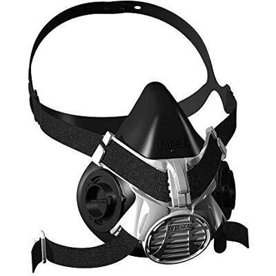 MSA Mascarilla Advantage 400 Máscara de gas de seguridad para protección y confort Advantage 420 mediana, conexión filtro bayoneta EN 140 MSA Mascarilla Advantage 400 Máscara de gas de seguridad para protección y confort Advantage 420 mediana, conexión filtro bayoneta EN 140