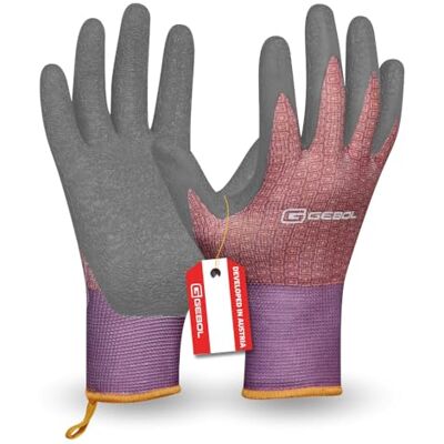 Gebol Tilia 1 par Talla XL (Gr 10) Guante de jardín con función táctil de material reciclado Revestimiento hidrófobo y oleofóbico para hombre lila Gebol Tilia 1 par Talla XL (Gr 10) Guante de jardín con función táctil de material reciclado Revestimiento hidrófobo y oleofóbico para hombre lila