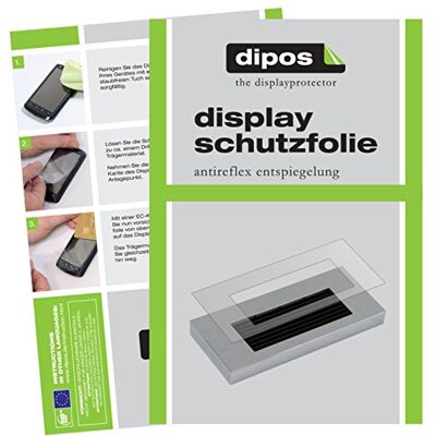 dipos 2x Protector de Pantalla mate para Jura A9 Tropfblech Antirreflejos, anti-reflectante, ajuste perfecto, antiarañazos, sin burbujas, compatible con huellas dactilares, autoadhesivo dipos 2x Protector de Pantalla mate para Jura A9 Tropfblech Antirreflejos, anti-reflectante, ajuste perfecto, antiarañazos, sin burbujas, compatible con huellas dactilares, autoadhesivo