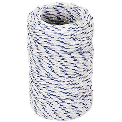 vidaXL Cuerda de Barco Polipropileno Blanco 2 mm 50 m vidaXL Cuerda de Barco Polipropileno Blanco 2 mm 50 m
