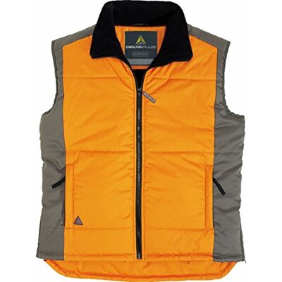 Deltaplus Delta plus Chaleco poliester pongee pvc nj/gris talla xl Deltaplus Delta plus Chaleco poliester pongee pvc nj/gris talla xl