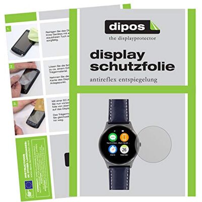 dipos 2x Protector de Pantalla mate para Universalgröße 29,5 mm Durchmesser Antirreflejos, anti-reflectante, ajuste perfecto, antiarañazos, sin burbujas, compatible con huellas dactilares, autoadhesivo dipos 2x Protector de Pantalla mate para Universalgröße 29,5 mm Durchmesser Antirreflejos, anti-reflectante, ajuste perfecto, antiarañazos, sin burbujas, compatible con huellas dactilares, autoadhesivo