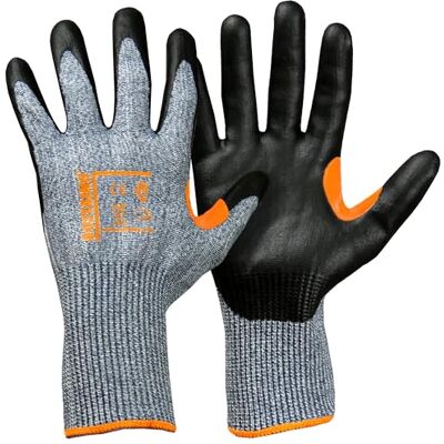 Rostaing Guante Duranit-ULTRA – Par de guantes anticorte táctil – efecto de segunda piel – 3X Plus Durable – Para manipulación de piezas cortantes en medio seco y aceitoso – Compatible con pantallas Rostaing Guante Duranit-ULTRA – Par de guantes anticorte táctil – efecto de segunda piel – 3X Plus Durable – Para manipulación de piezas cortantes en medio seco y aceitoso – Compatible con pantallas