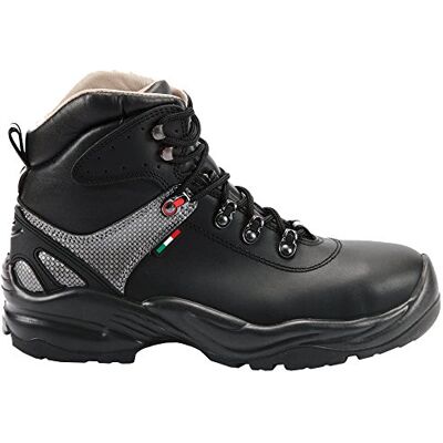 Giasco Gera S3 Botas de cordones (talla 39), color negro y gris Giasco Gera S3 Botas de cordones (talla 39), color negro y gris