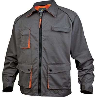 Deltaplus Delta plus vestuario laboral Chaqueta 65/35 poliester algodón gris -m Deltaplus Delta plus vestuario laboral Chaqueta 65/35 poliester algodón gris -m