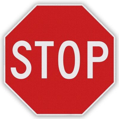 Stop Sign Street Road Sign 30 x 30. Hoja reflectante de grado diamante 3M con garantía de 14 años. Stop Sign Street Road Sign 30 x 30. Hoja reflectante de grado diamante 3M con garantía de 14 años.