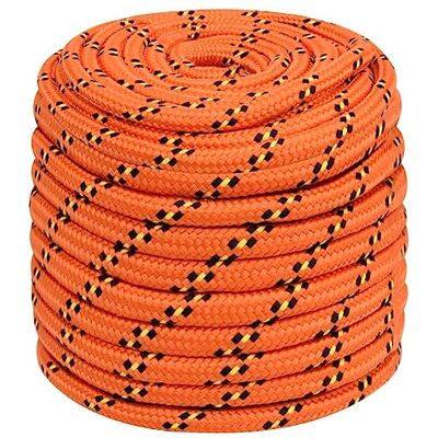 vidaXL Cuerda de Barco Polipropileno Naranja 18 mm 100 m vidaXL Cuerda de Barco Polipropileno Naranja 18 mm 100 m