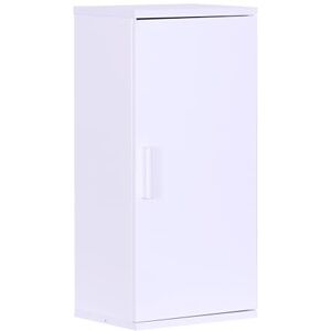 Relaxdays Armario Colgante para baño , 2 estantes, 62 x 30 x 21 cm, Estante Ajustable, Mueble Estrecho, MDF, Blanco Relaxdays Armario Colgante para baño , 2 estantes, 62 x 30 x 21 cm, Estante Ajustable, Mueble Estrecho, MDF, Blanco