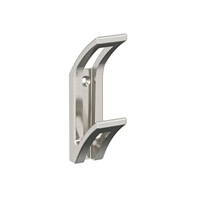 Amerock Gancho de pared decorativo de doble punta Avid Gancho de níquel satinado para abrigos, sombreros, mochilas, bolsas Ganchos para baño, dormitorio, armario, entrada, lavandería, Amerock Gancho de pared decorativo de doble punta Avid Gancho de níquel satinado para abrigos, sombreros, mochilas, bolsas Ganchos para baño, dormitorio, armario, entrada, lavandería,