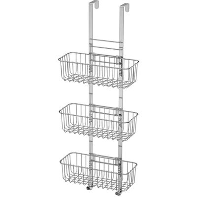 Beldray caddy de ducha colgante 3 niveles, organizador de baño antióxido con cestas ajustables y extraíbles, estante de ducha ahorra espacio, cromo Beldray caddy de ducha colgante 3 niveles, organizador de baño antióxido con cestas ajustables y extraíbles, estante de ducha ahorra espacio, cromo