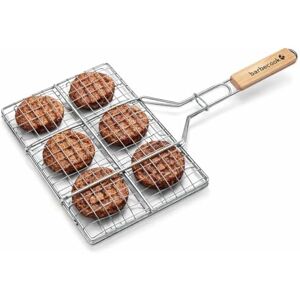 Barbecook Carne Parrilla para Hamburguesas, Gris, 53x35x3.5 cm, PARRILLA HAMBURGUESA CARNEris Barbecook Carne Parrilla para Hamburguesas, Gris, 53x35x3.5 cm, PARRILLA HAMBURGUESA CARNEris