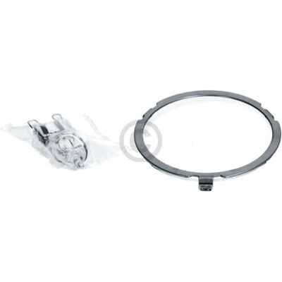 eVendix Bombilla halógena compatible con BOSCH 00629023 G9 20W con tapa de cristal y anillo metálico para campana extractora eVendix Bombilla halógena compatible con BOSCH 00629023 G9 20W con tapa de cristal y anillo metálico para campana extractora